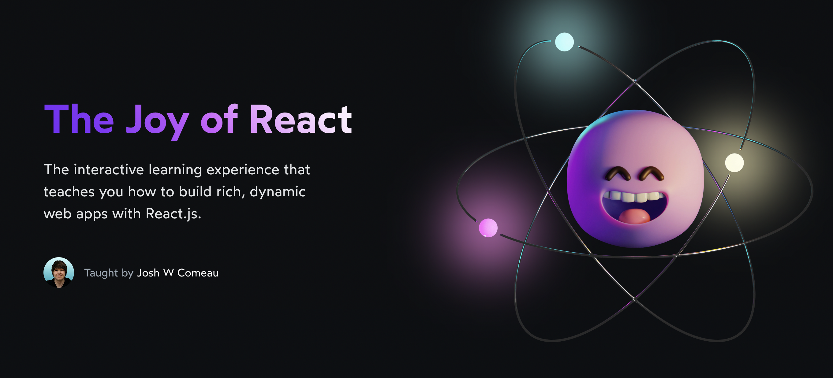 Visit the “Joy of React” homepage