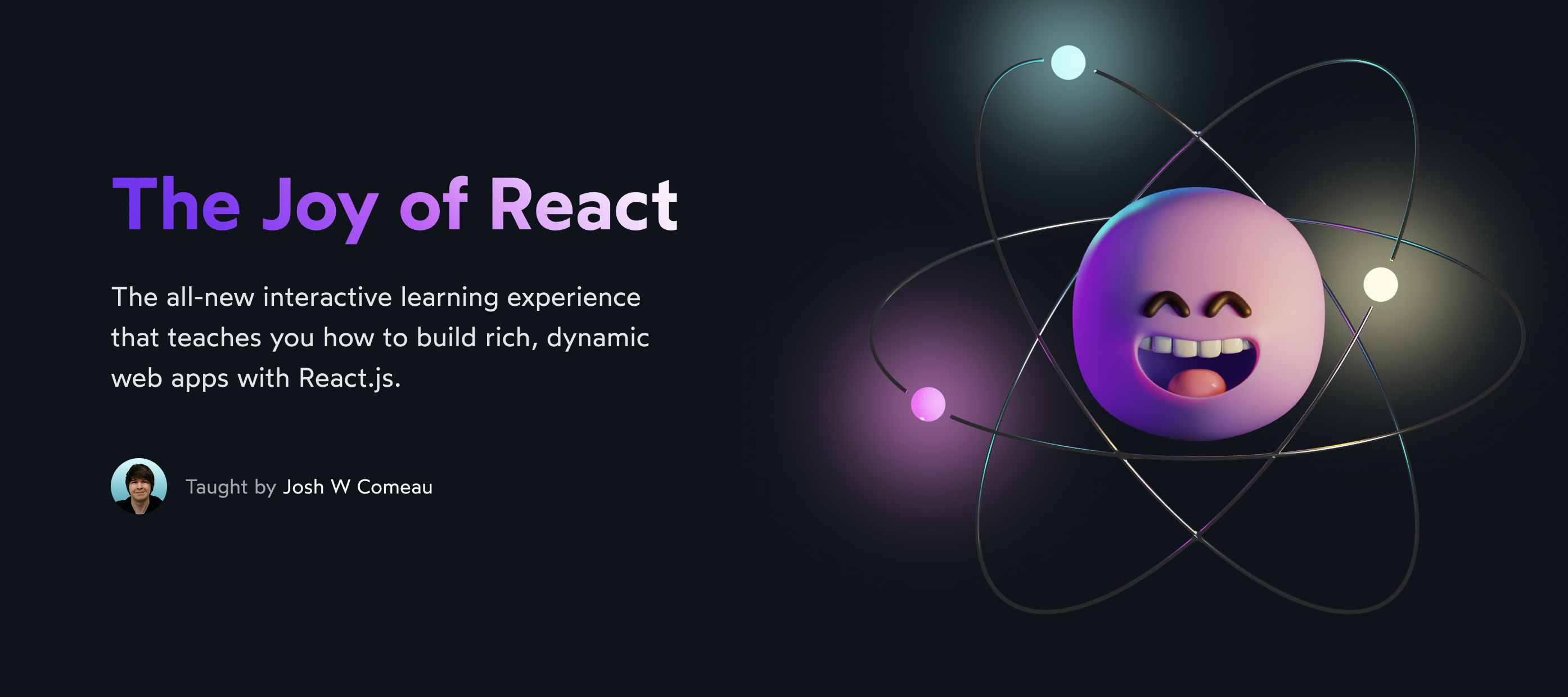 Visit the “Joy of React” homepage