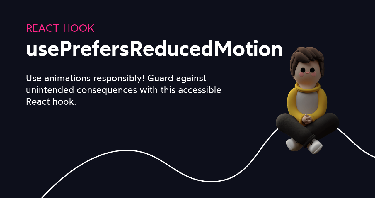 prefers-reduced-motion React hook